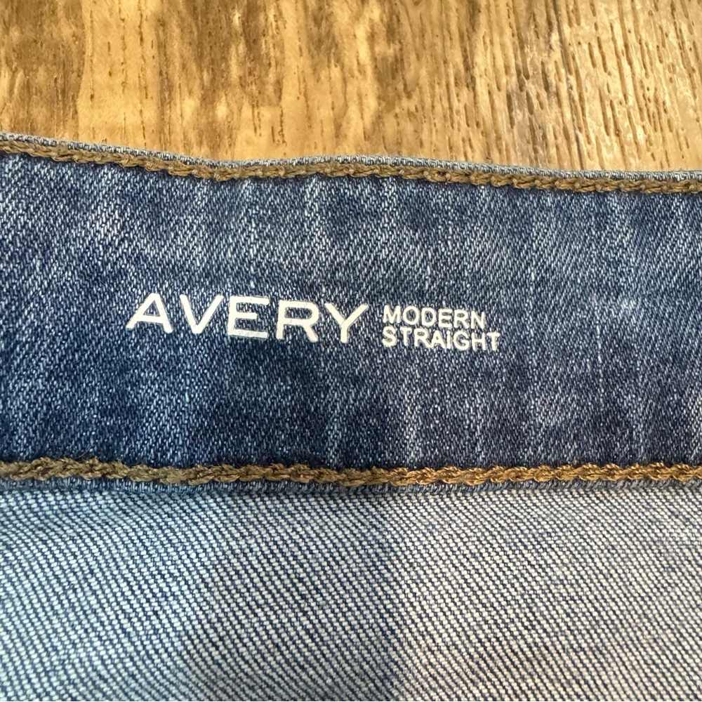 DL1961 Jeans Mens 40x29 Blue Avery Modern Straight - Picture 6 of 12
